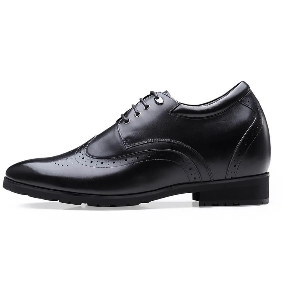 10 CM / 3.94 Inches Taller - CMR CHAMARIPA Height Increasing Dress Shoes That Make Men Taller 10CM
