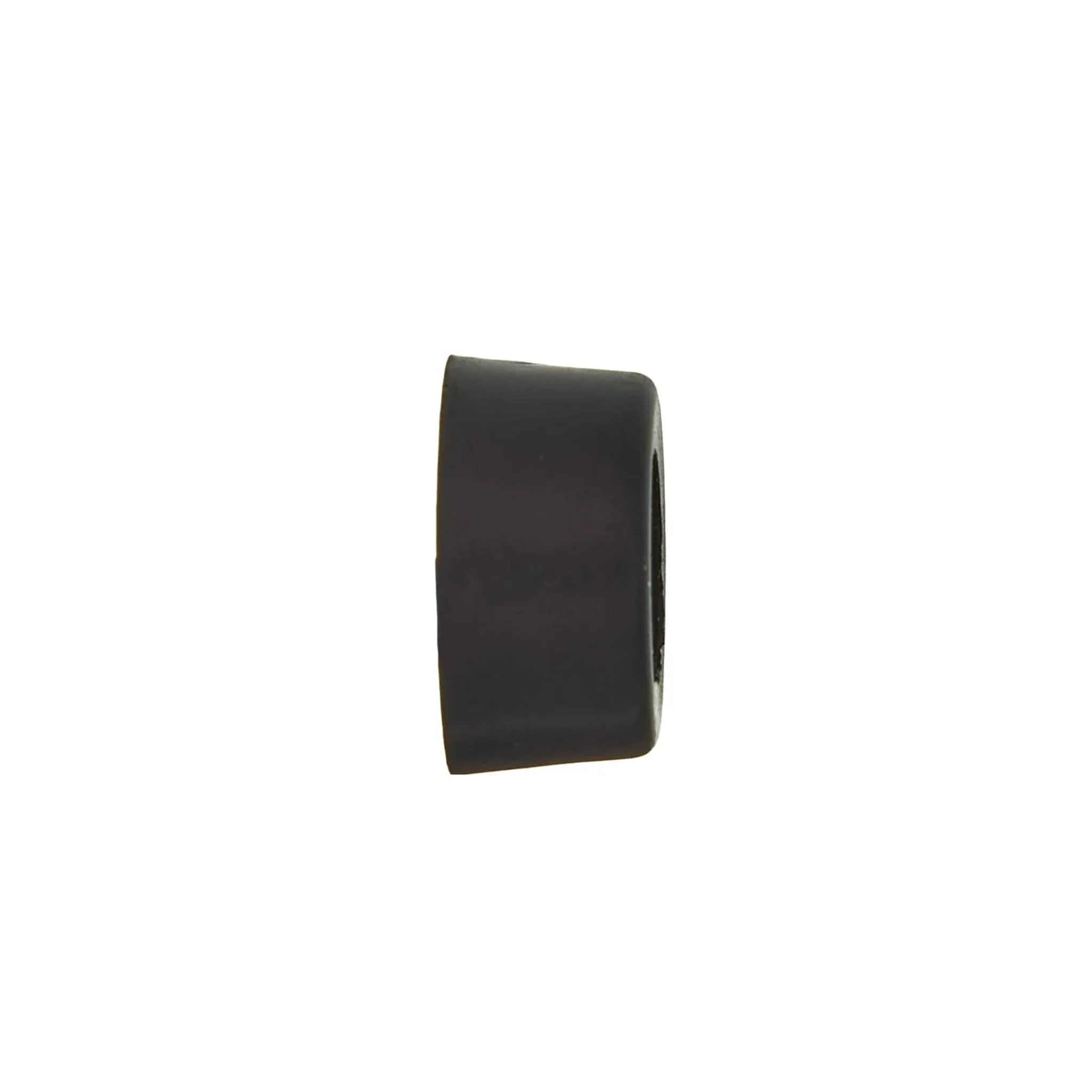 1/4" Black, Bottom Stud, Plastic, #L-1474-BLK