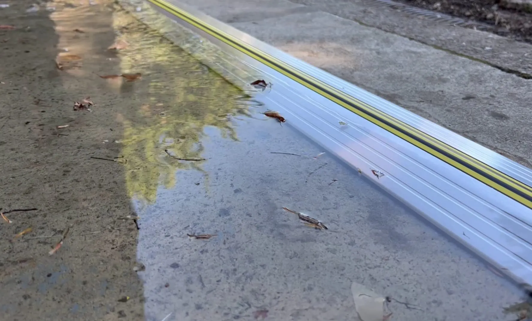 1" High Commercial Door Aluminum Threshold Seal Kit 10'2" Length | Full Kit Fixings Included | GaraDry