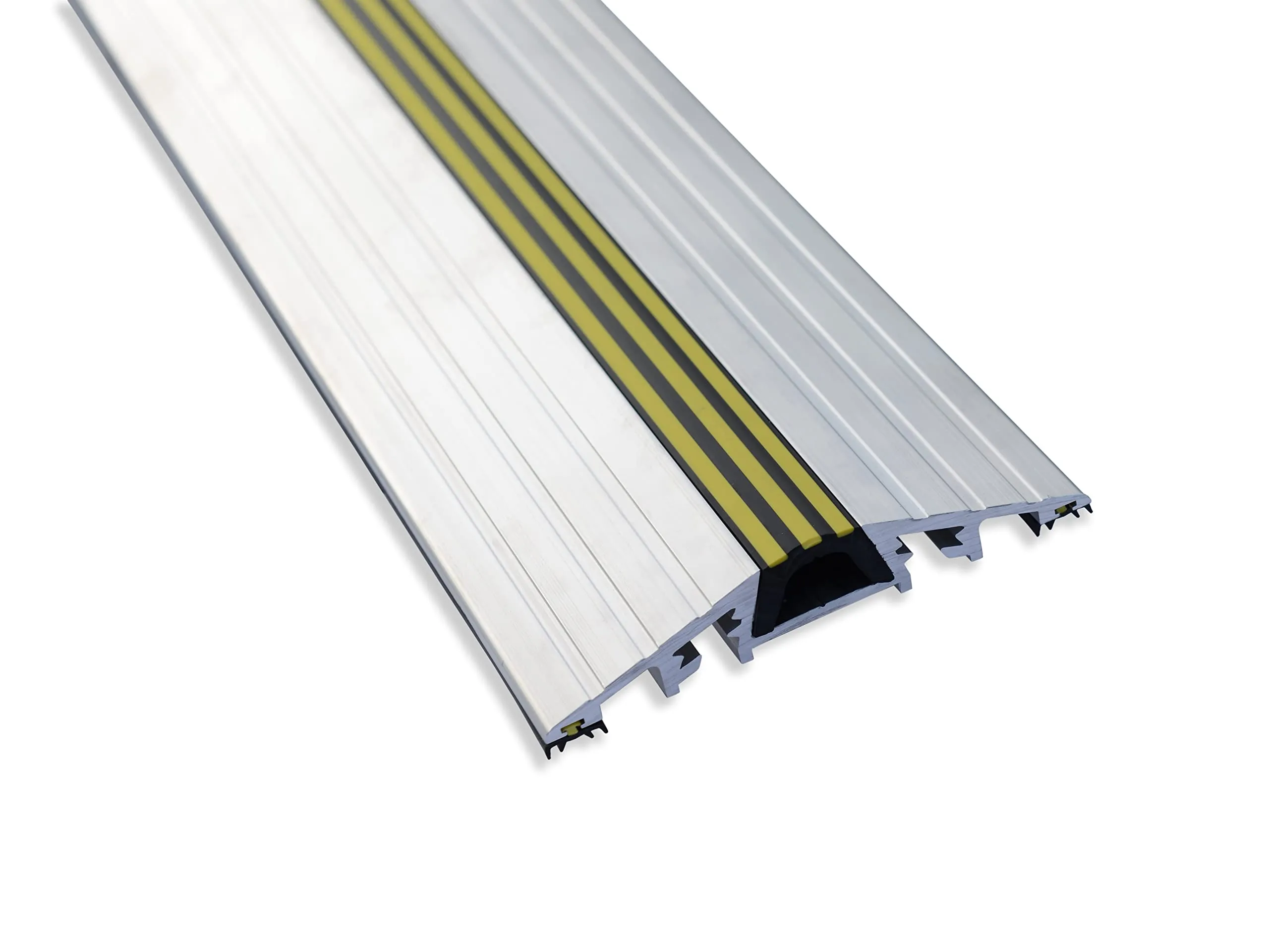 1" High Commercial Door Aluminum Threshold Seal Kit 10'2" Length | Full Kit Fixings Included | GaraDry