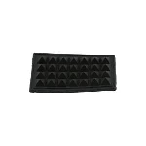 2" Black, Sewable Bottom Stud, Rubber, #L-3034