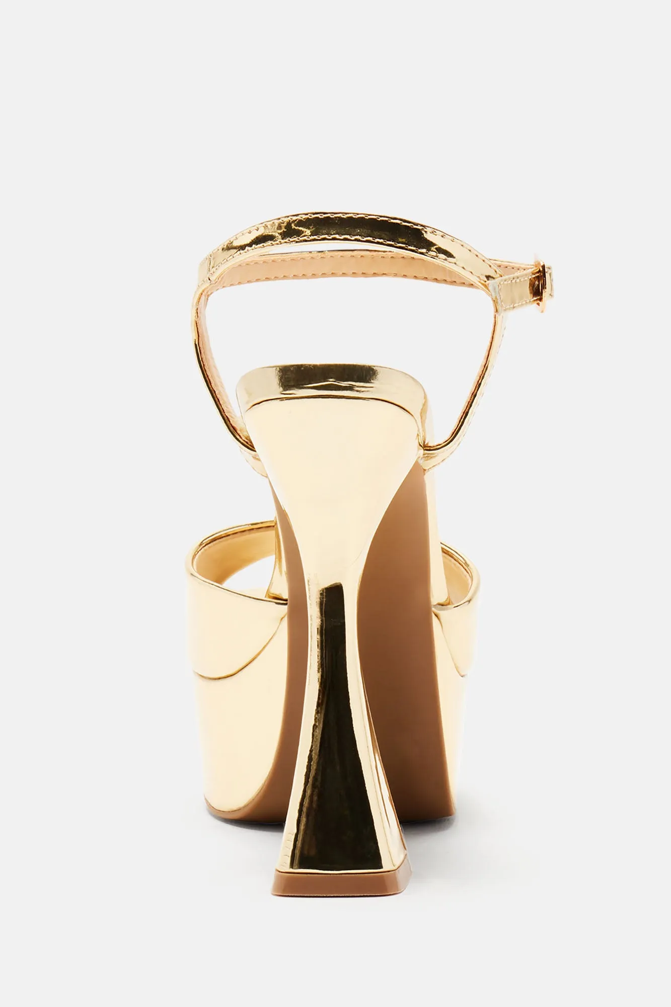 A Special Thing Heeled Sandals - Gold