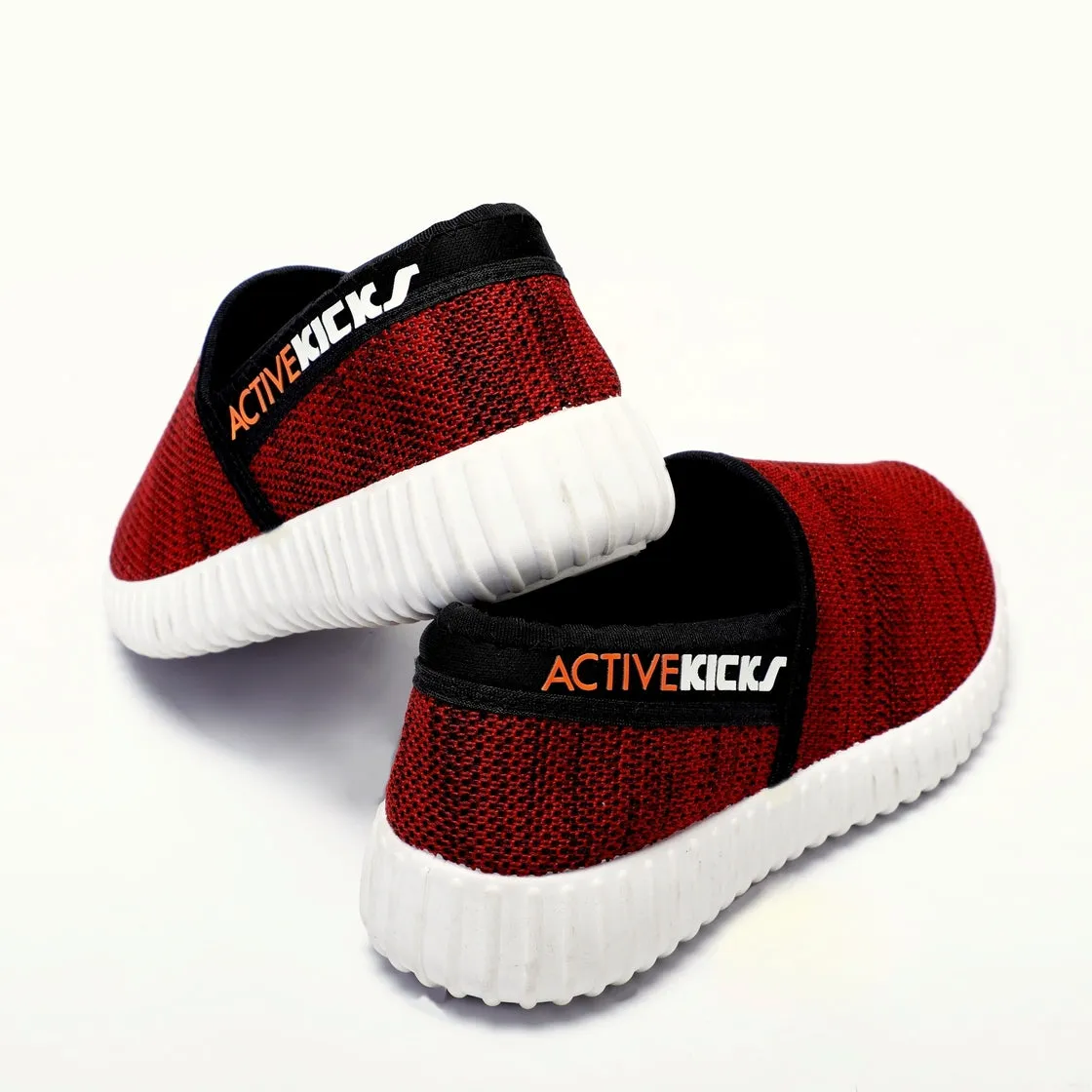 ACTIVEKICKS® Walking Sneakers - Moscow Red
