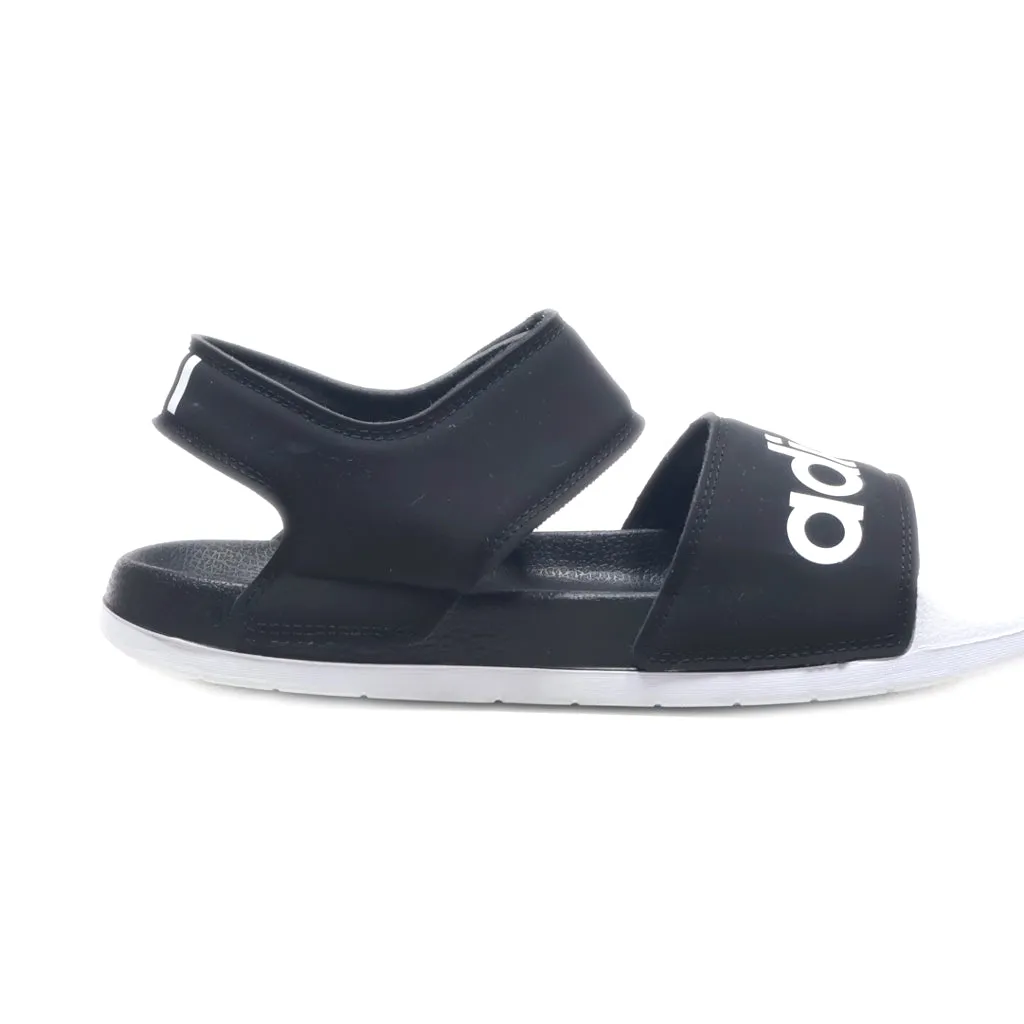 Adidas Adilette Casual Sandals Leather Black Colour For Men
