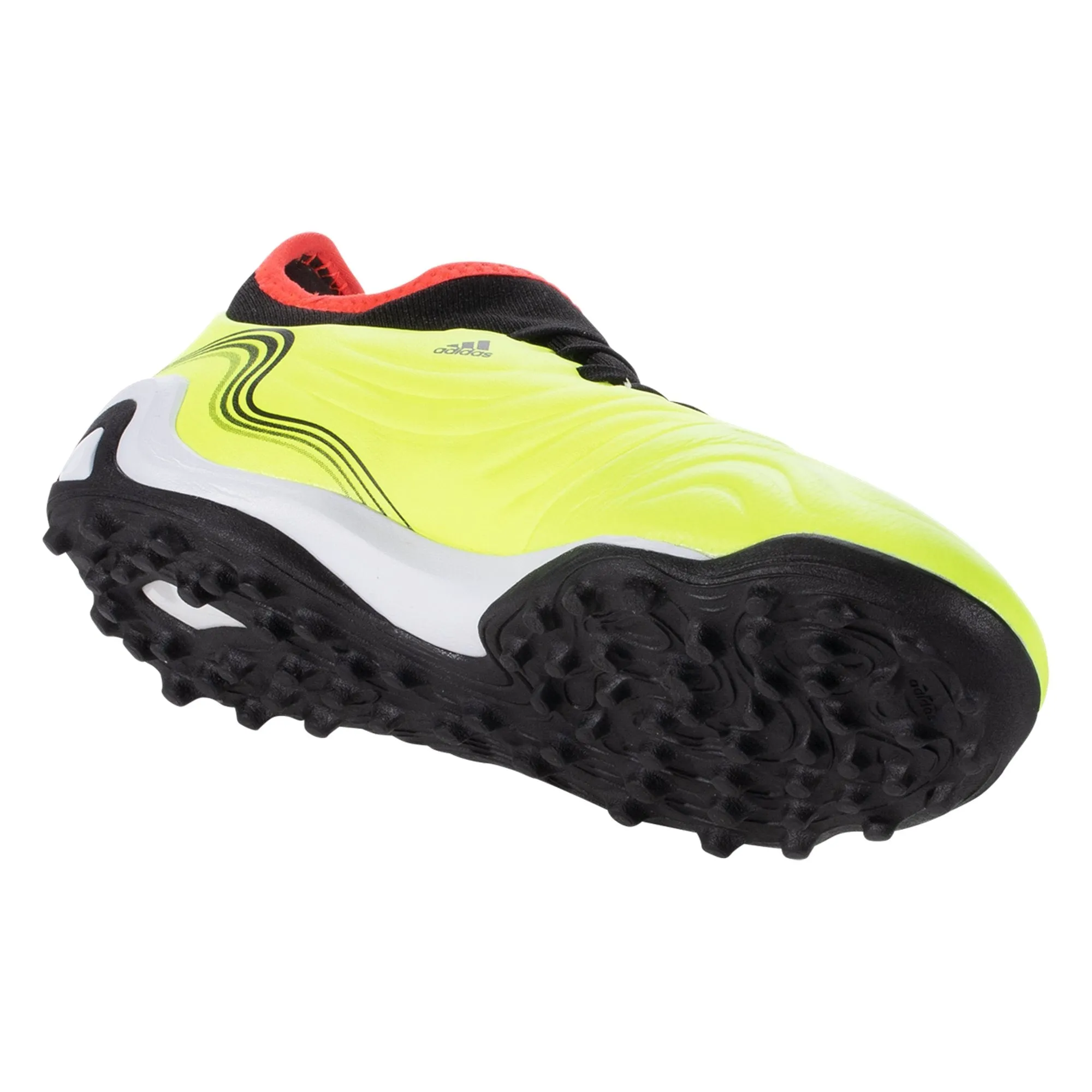 adidas Copa Sense .3 TF Artificial Turf Soccer Shoes - Team Solar Yellow/Core Black/Solar Red