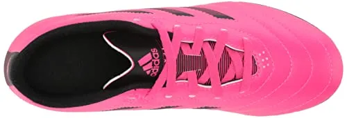 adidas Goletto VIII Firm Ground Soccer Shoe, Team Shock Pink/Black/Black, 13 US Unisex Little Kid