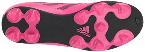 adidas Goletto VIII Firm Ground Soccer Shoe, Team Shock Pink/Black/Black, 13 US Unisex Little Kid
