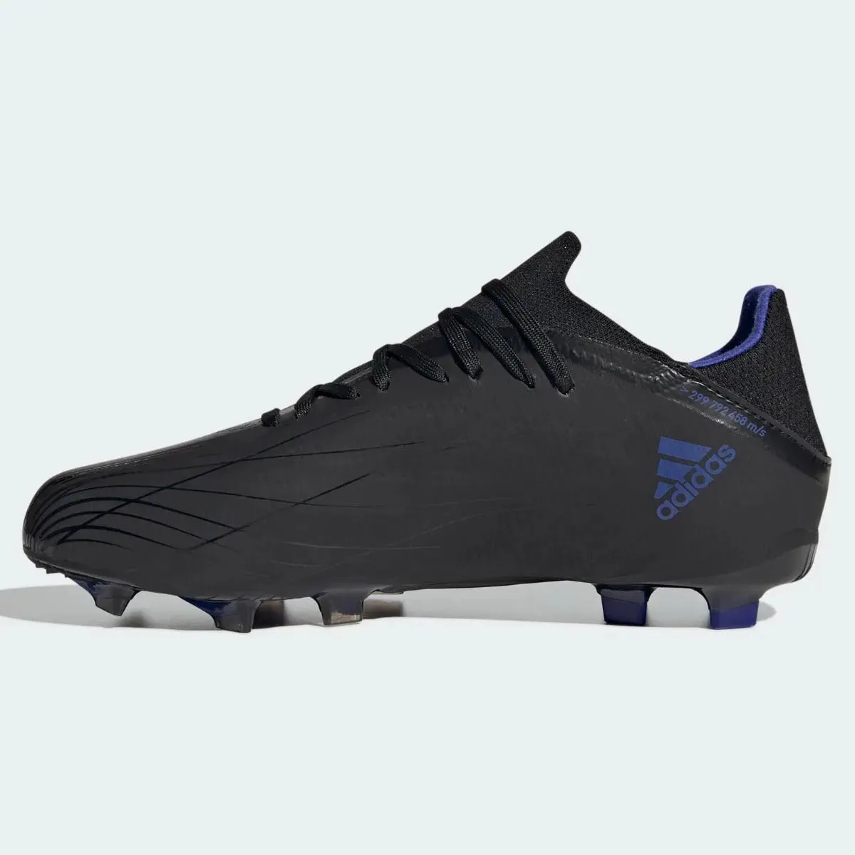 Adidas JR X Speedflow .1 FG - Black-Sonic Ink