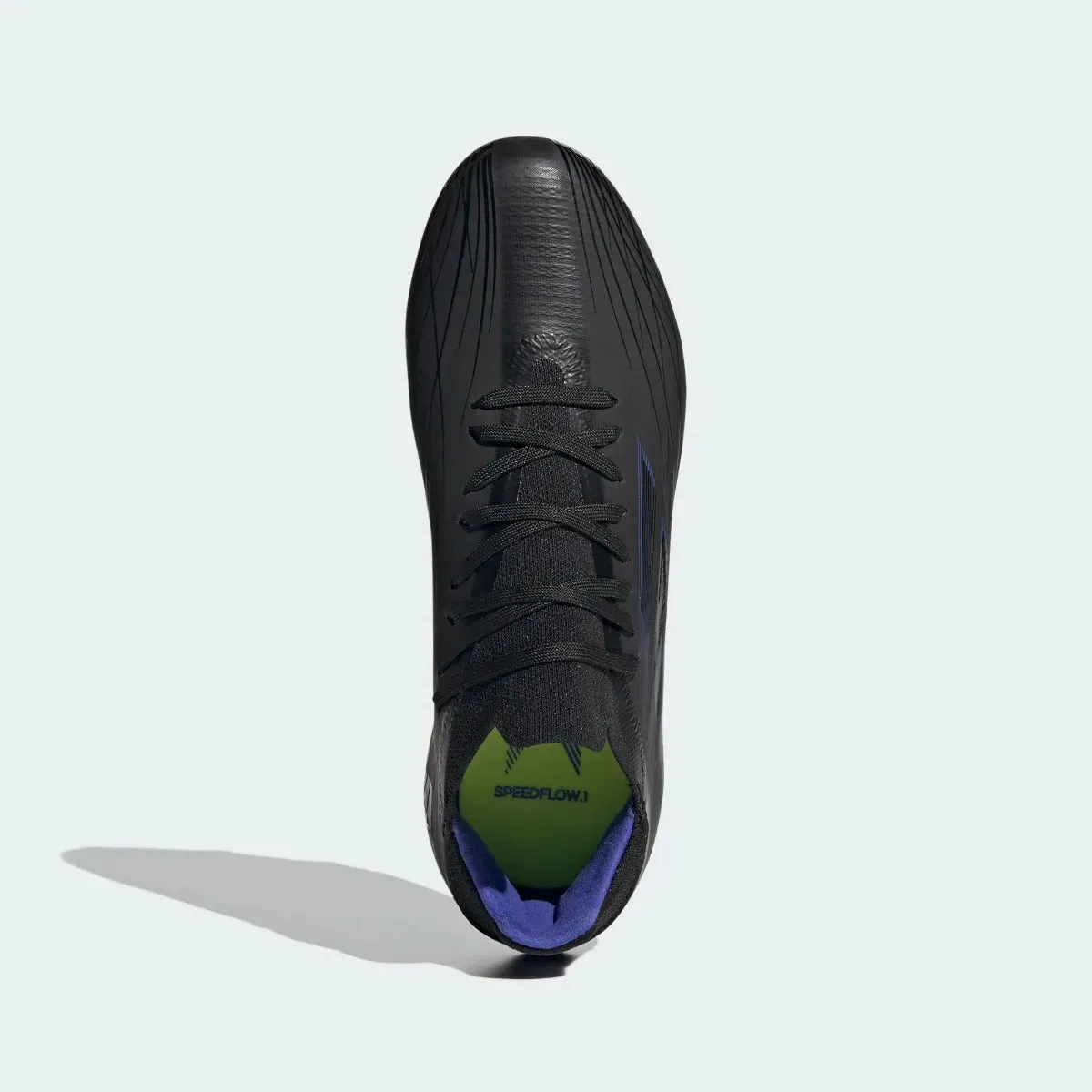 Adidas JR X Speedflow .1 FG - Black-Sonic Ink
