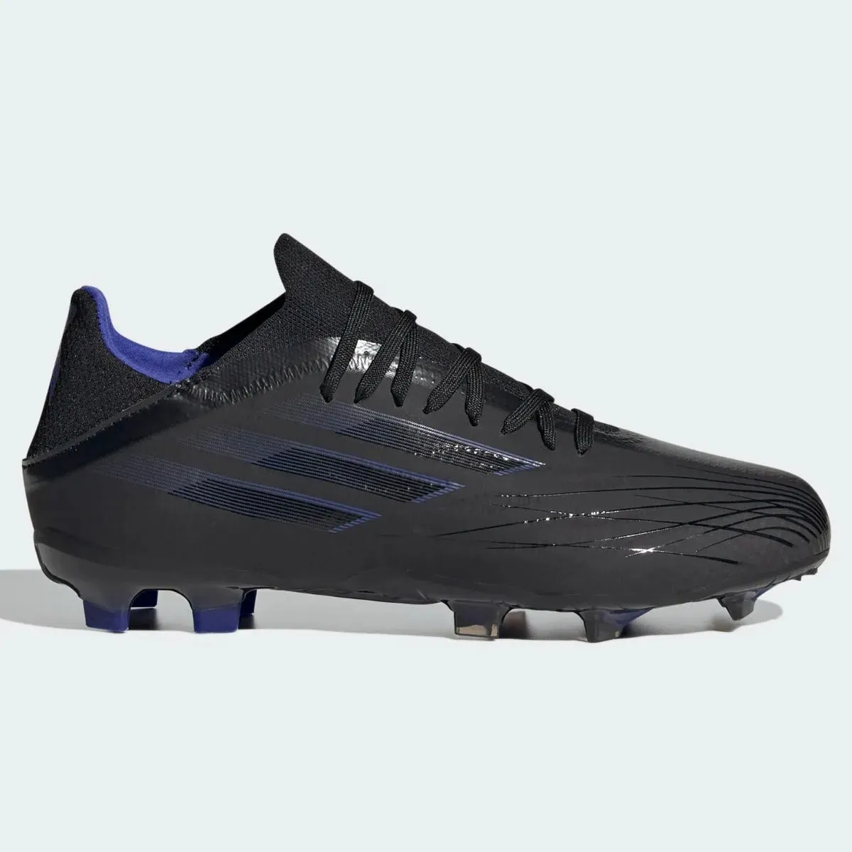 Adidas JR X Speedflow .1 FG - Black-Sonic Ink