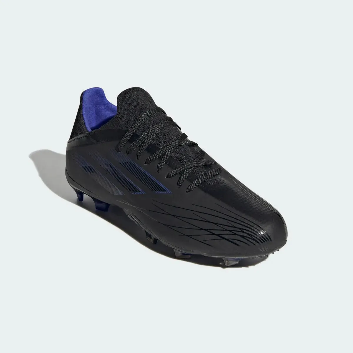 Adidas JR X Speedflow .1 FG - Black-Sonic Ink