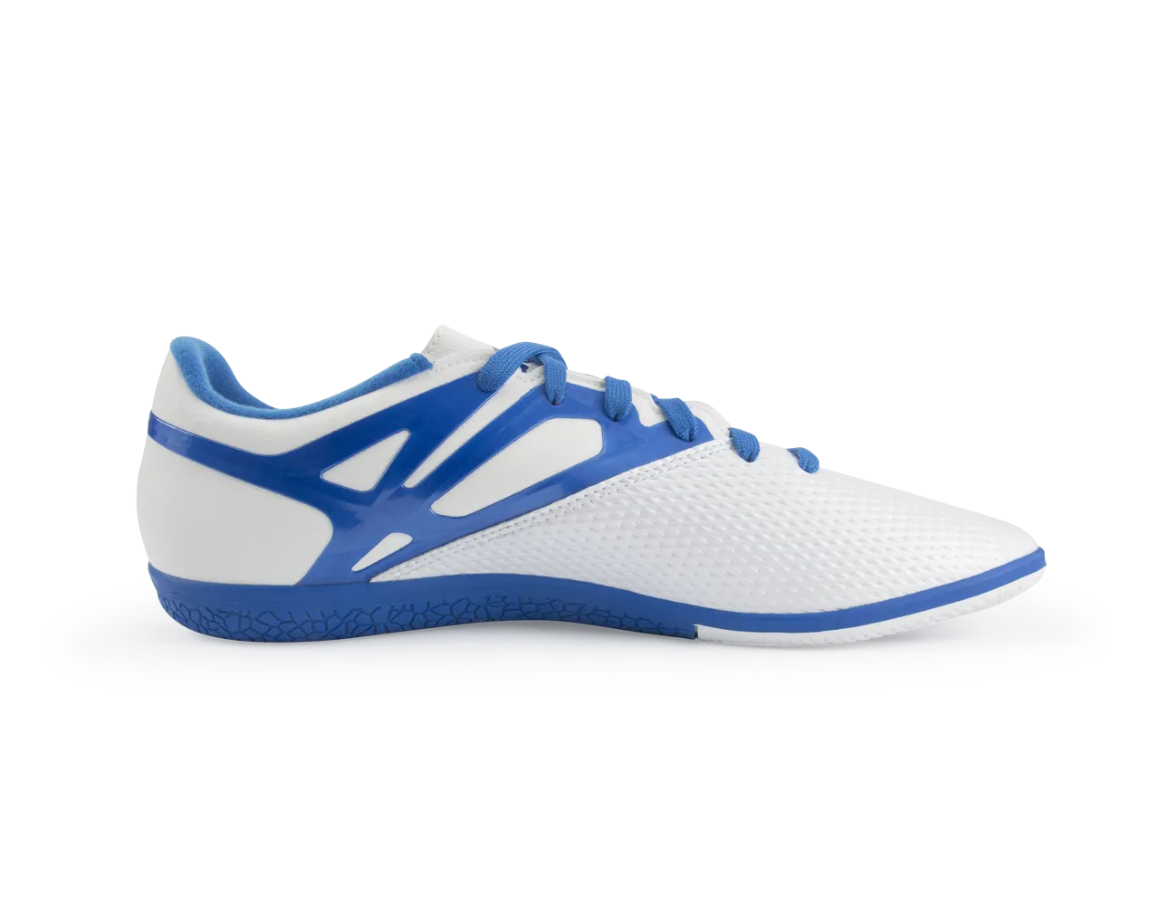adidas Men's Messi 15.3 Indoor Soccer Shoes White/Prime Blue/Black