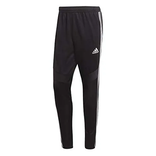 adidas Men's Standard Tiro 19 Pants, Black/White, Medium