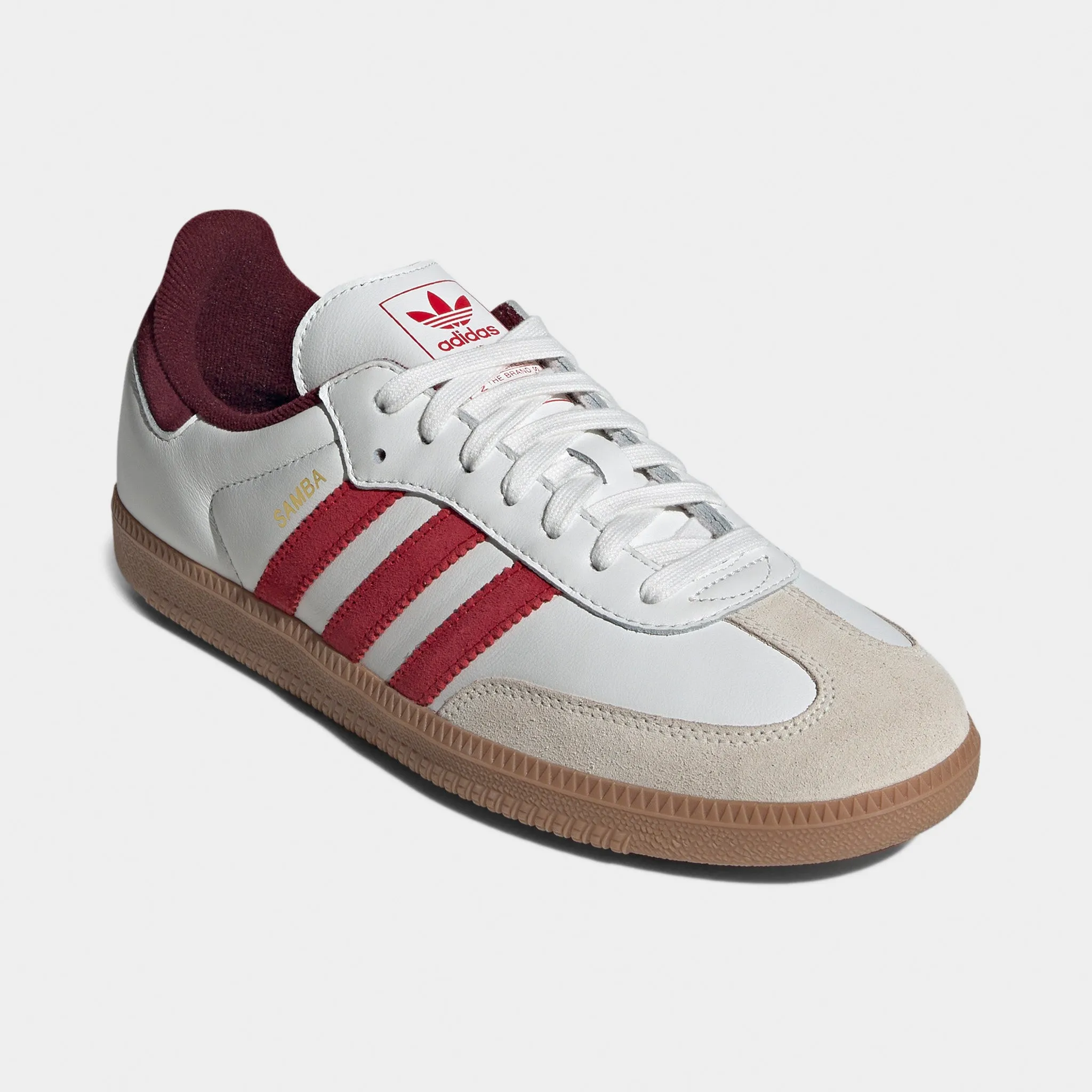 adidas Samba OG Off White / Better Scarlet - Shadow Red