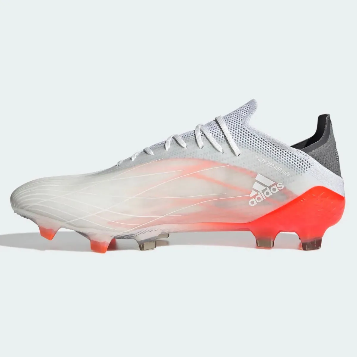 Adidas X Speedflow .1 FG - White-Iron Metallic