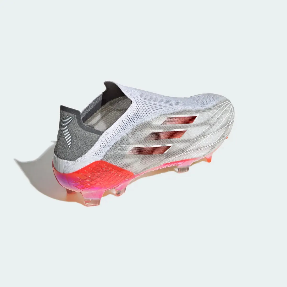Adidas X Speedflow   FG - White-Iron Metallic
