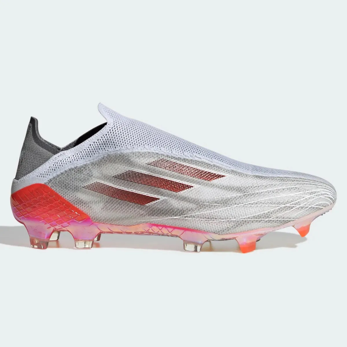 Adidas X Speedflow   FG - White-Iron Metallic