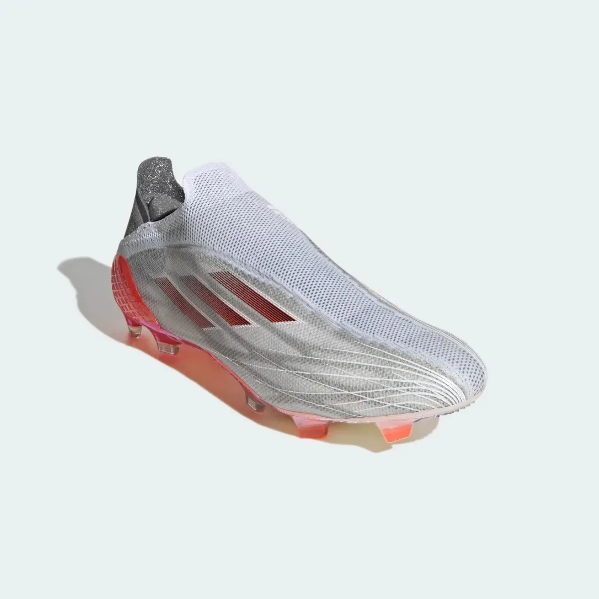 Adidas X Speedflow   FG - White-Iron Metallic