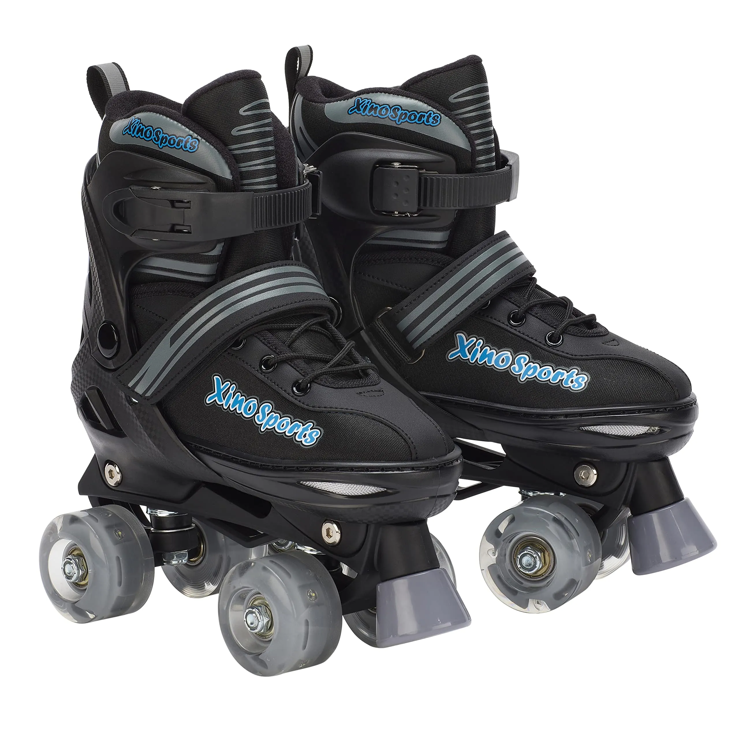 Adjustable Quad Skates | Inline Skates Combo for Kids, Youth