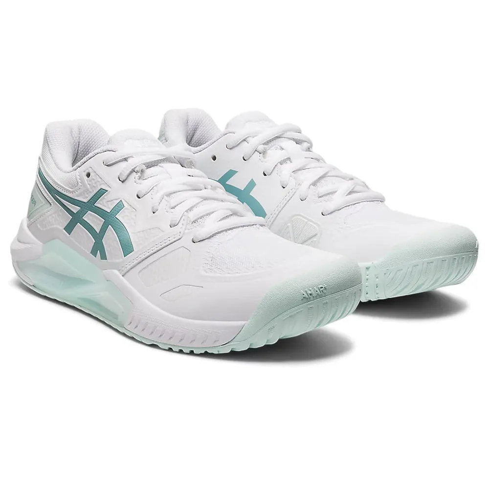 Asics Gel-Challenger 13 Tennis Shoes (Ladies) - White/Smoke Blue