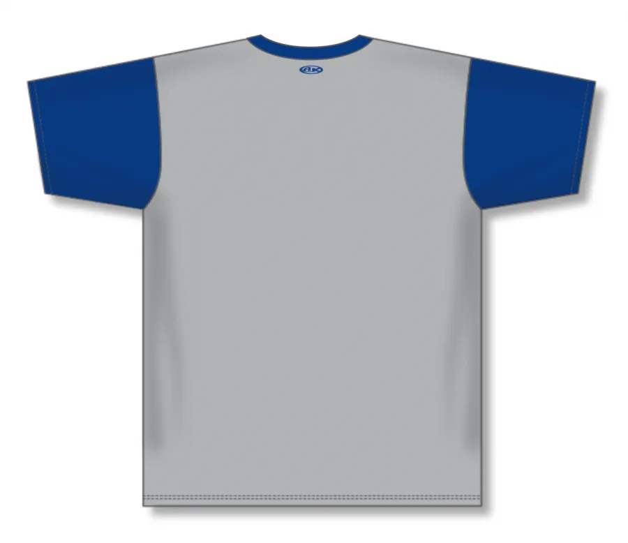 Athletic Knit (AK) Custom ZBA11-CHC6014 Chicago Cubs Grey Sublimated Baseball Jersey