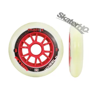Atom Matrix 100mm 86a 6pk - White/Red (Slightly USED)