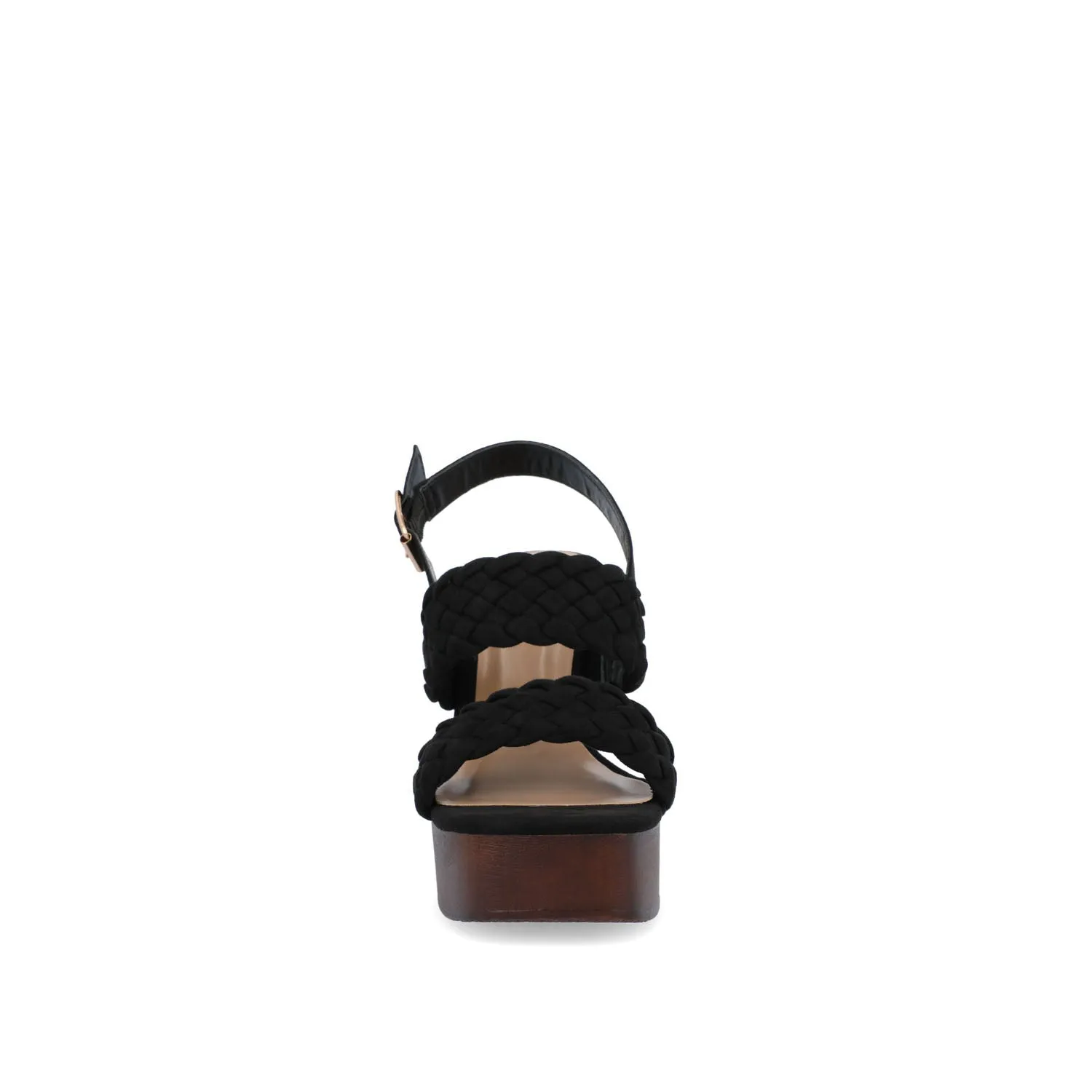 AYVEE HEELED SANDALS IN FAUX LEATHER