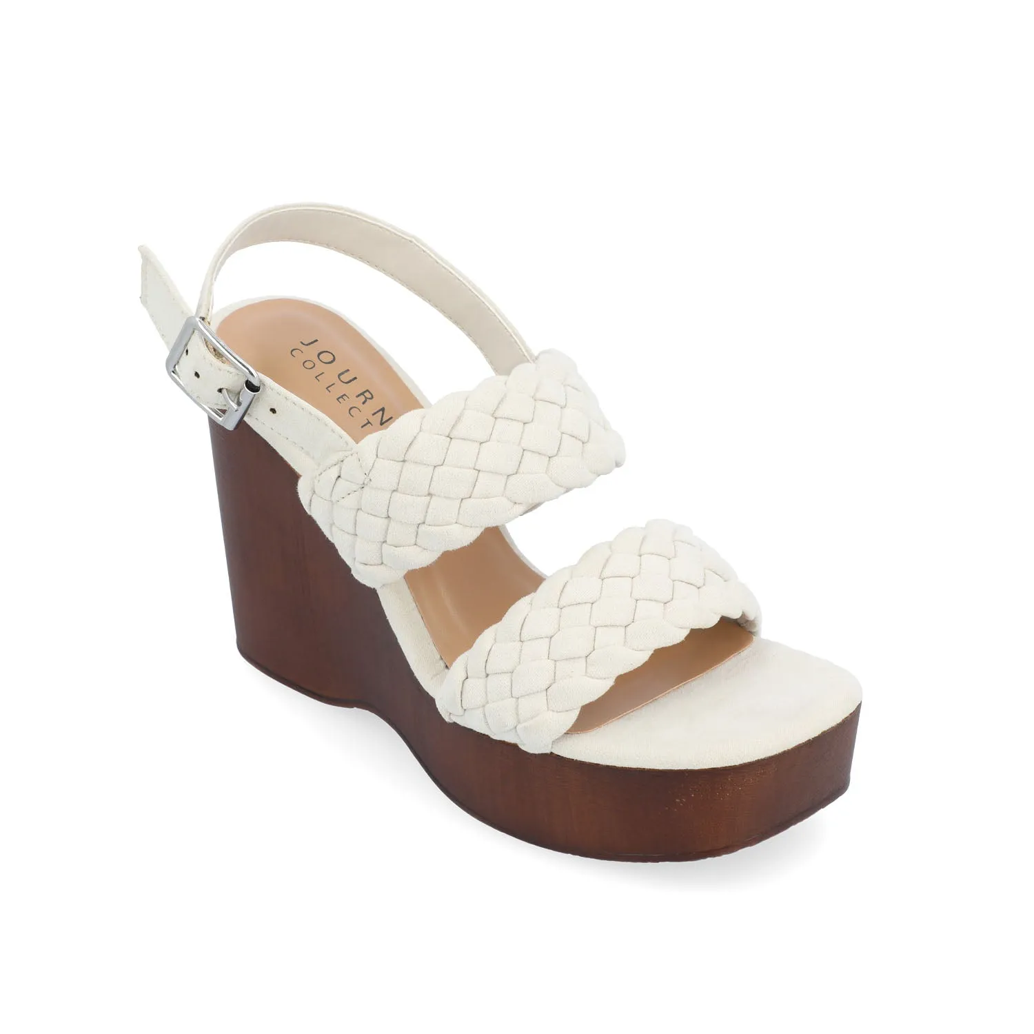 AYVEE HEELED SANDALS IN FAUX LEATHER