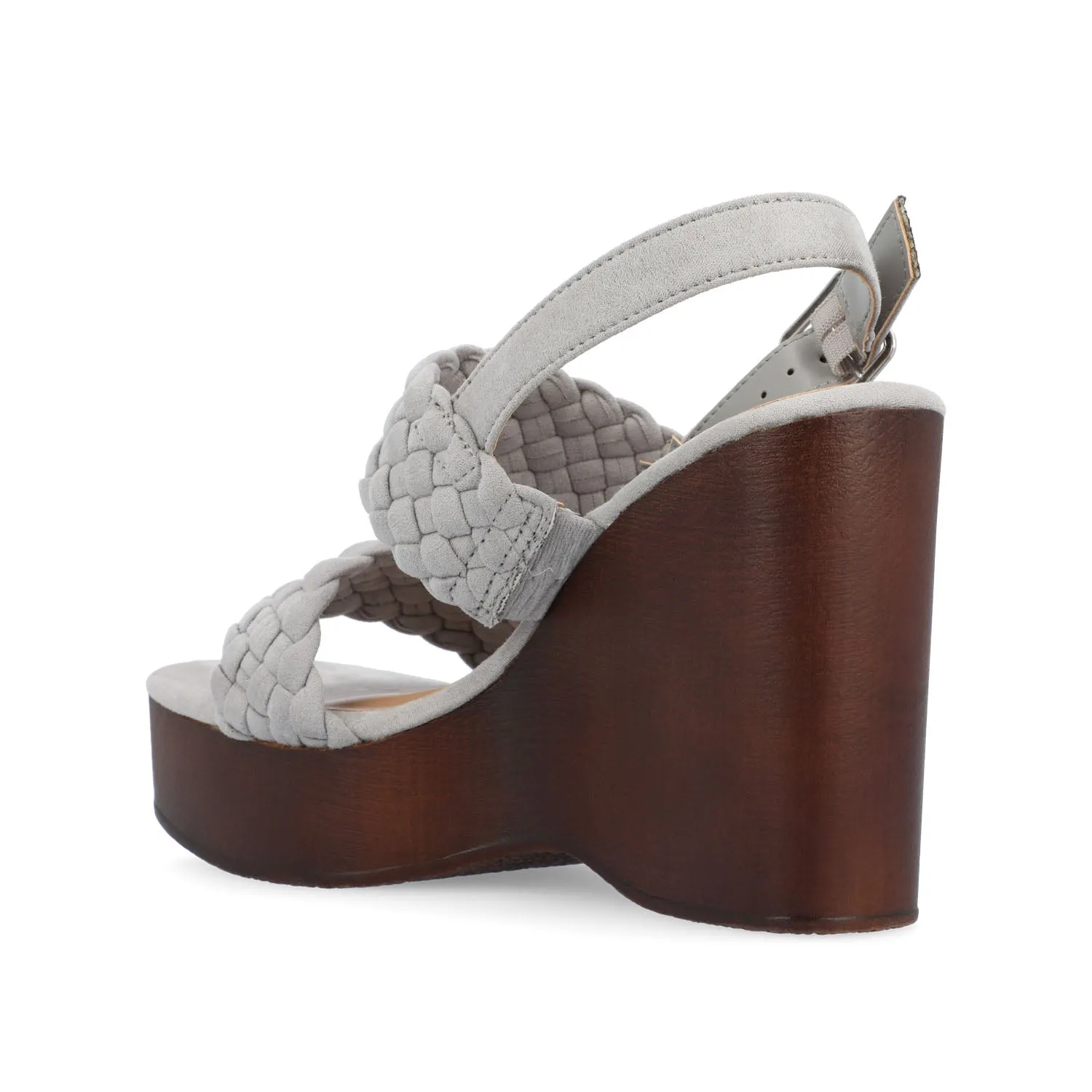 AYVEE HEELED SANDALS IN FAUX LEATHER