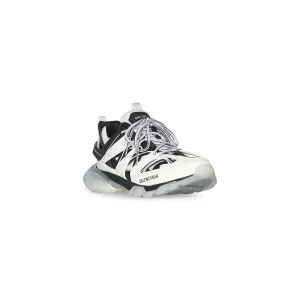 BALENCIAGA TRACK SNEAKER CLEAR SOLE IN WHITE