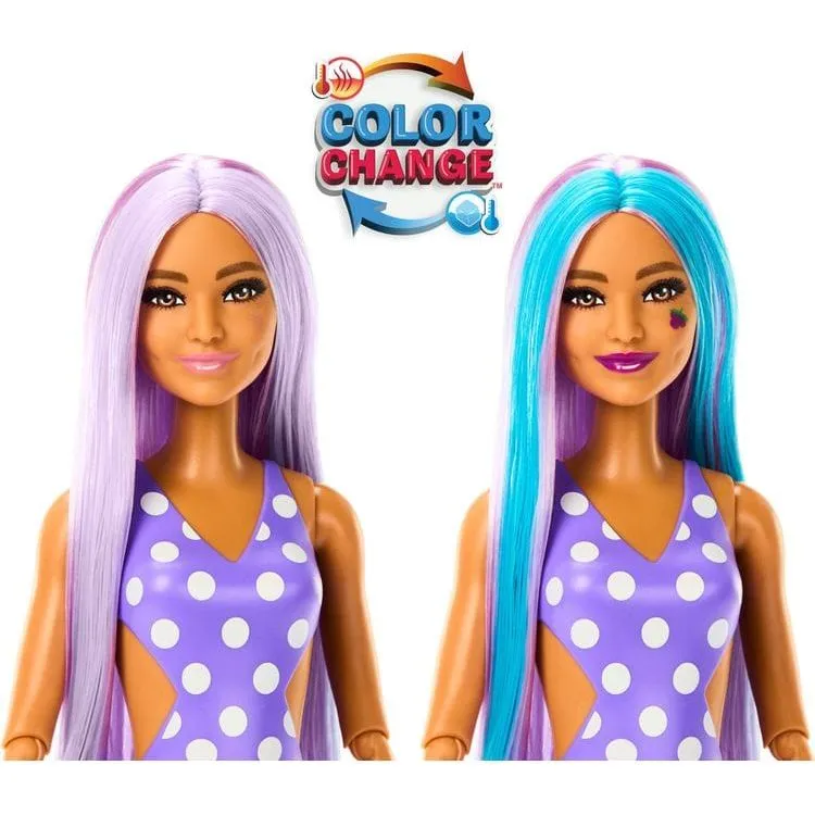 Barbie® Pop Reveal™ Fruit Series Doll, Grape Fizz Theme