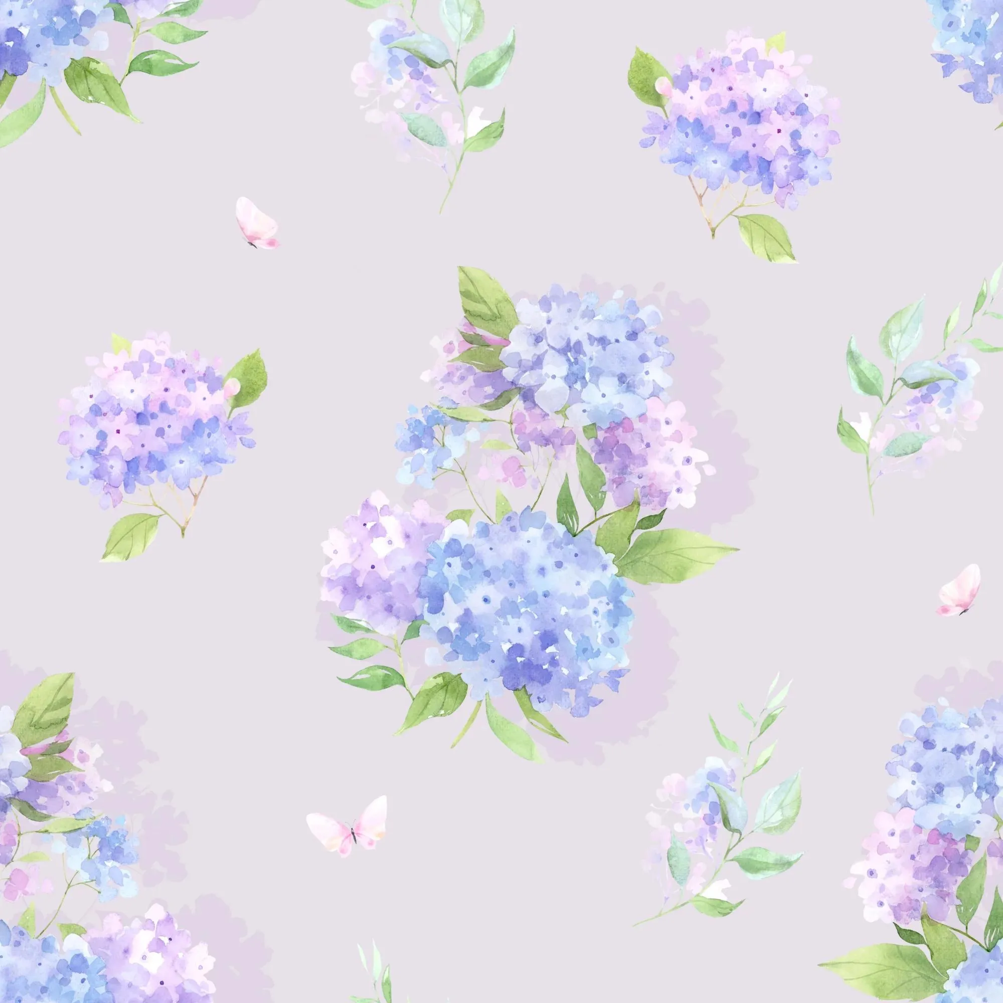 BELAN J Footed Zipper Sleeper - Hydrangeas