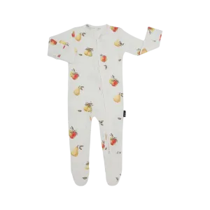 BELAN J Footed Zipper Sleeper - Orchard