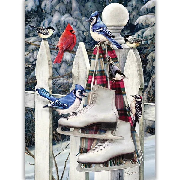 Birds with Skates 500 Piece Puzzle By Cobble Hill Puzzles