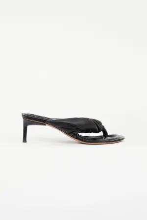 Black Les Sandales Mari Heeled Sandal