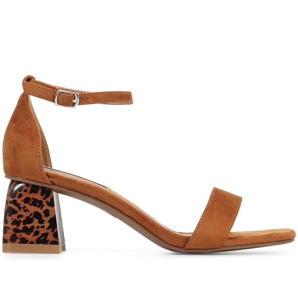 Block Heel Sandals - XTI35515 / 322 165