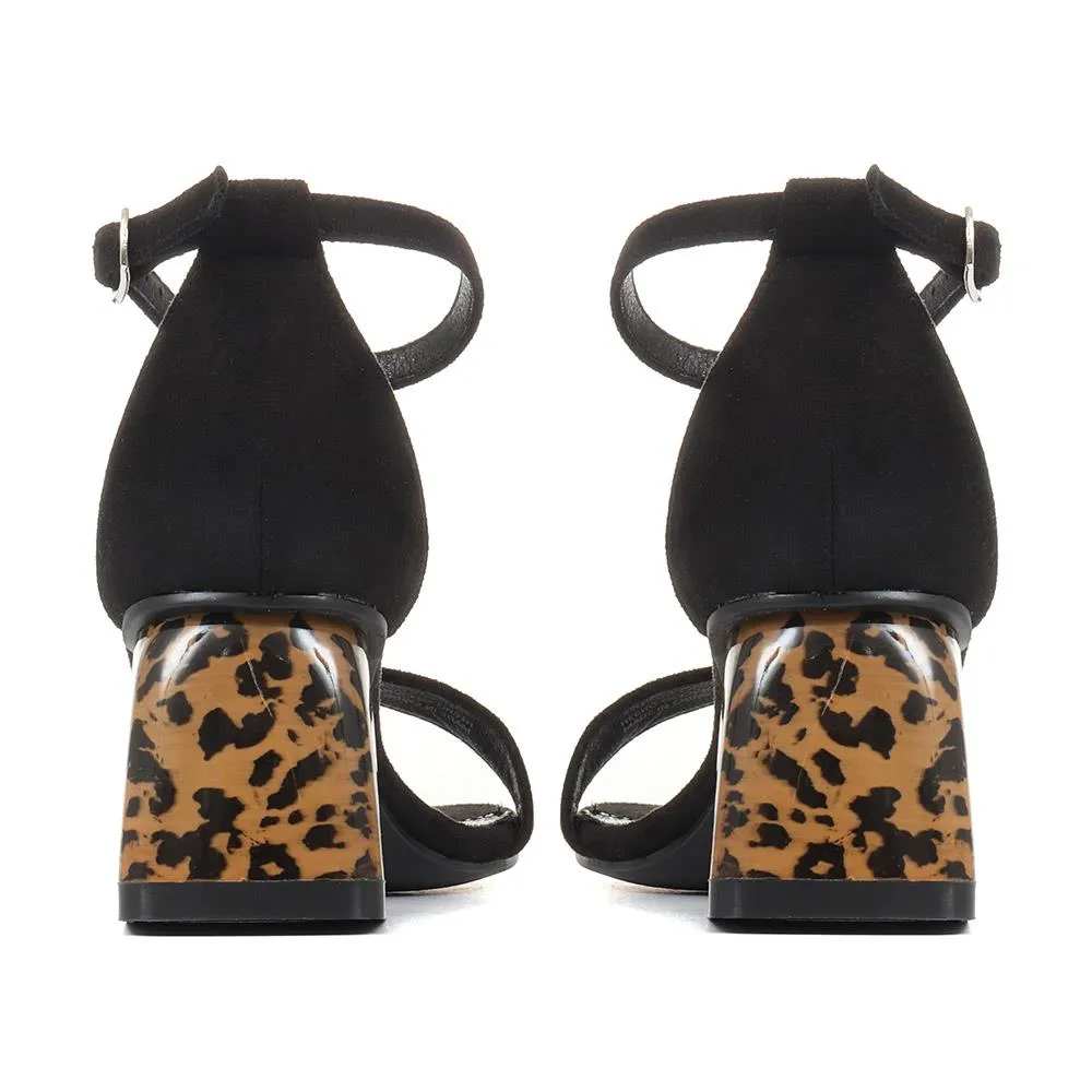Block Heel Sandals - XTI35515 / 322 165