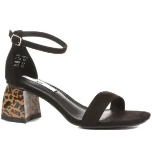 Block Heel Sandals - XTI35515 / 322 165