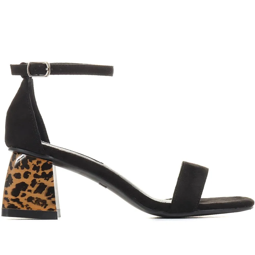 Block Heel Sandals - XTI35515 / 322 165