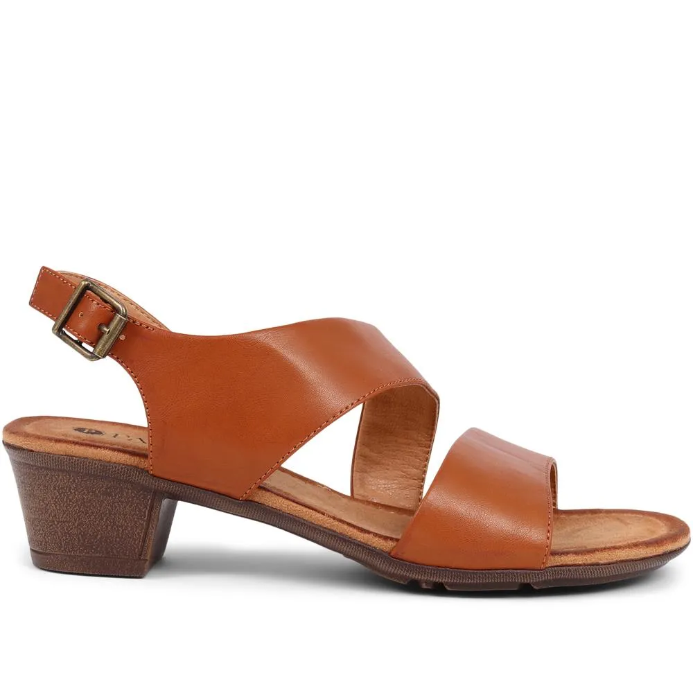 Block Heeled Sandals  - WOIL39005 / 325 057