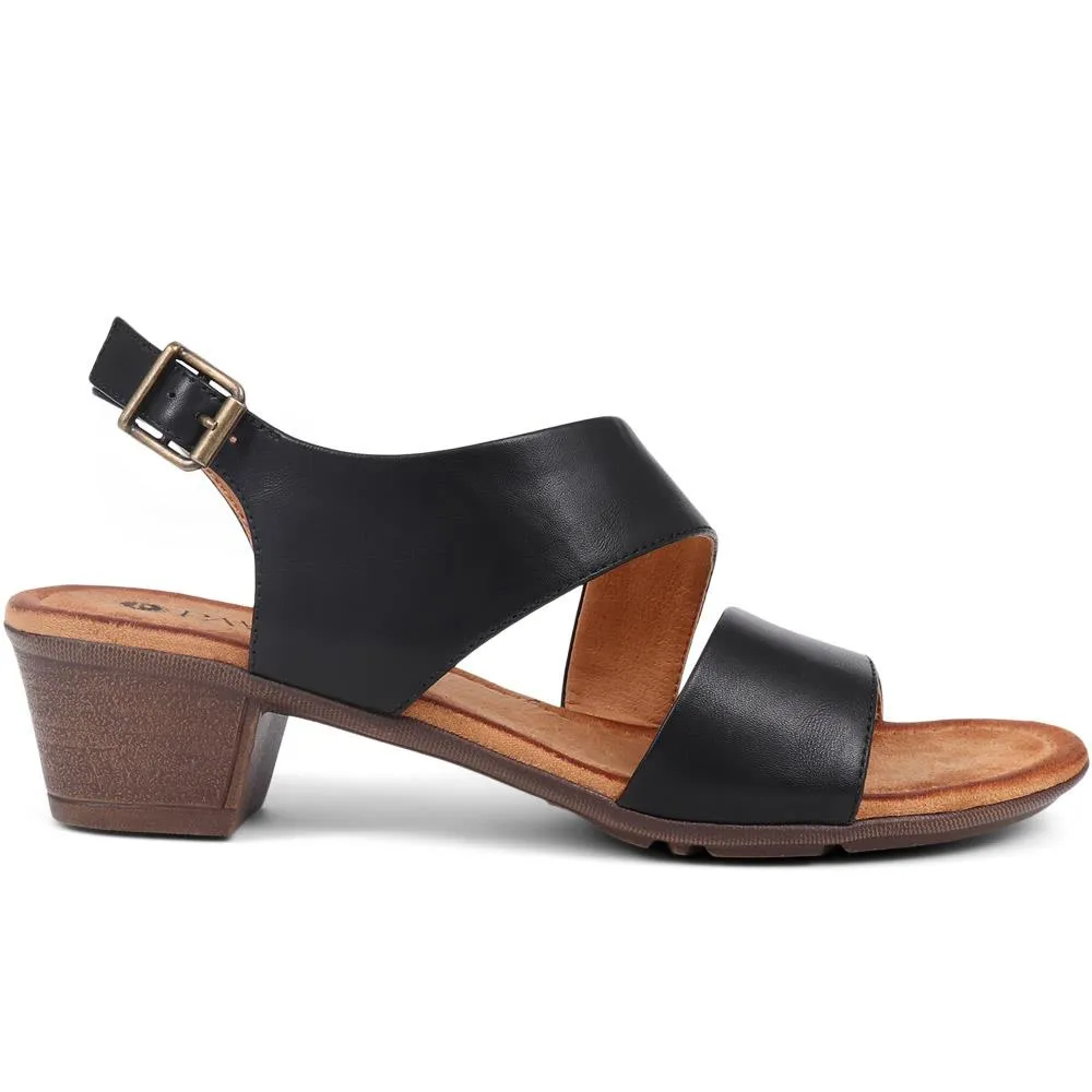 Block Heeled Sandals  - WOIL39005 / 325 057