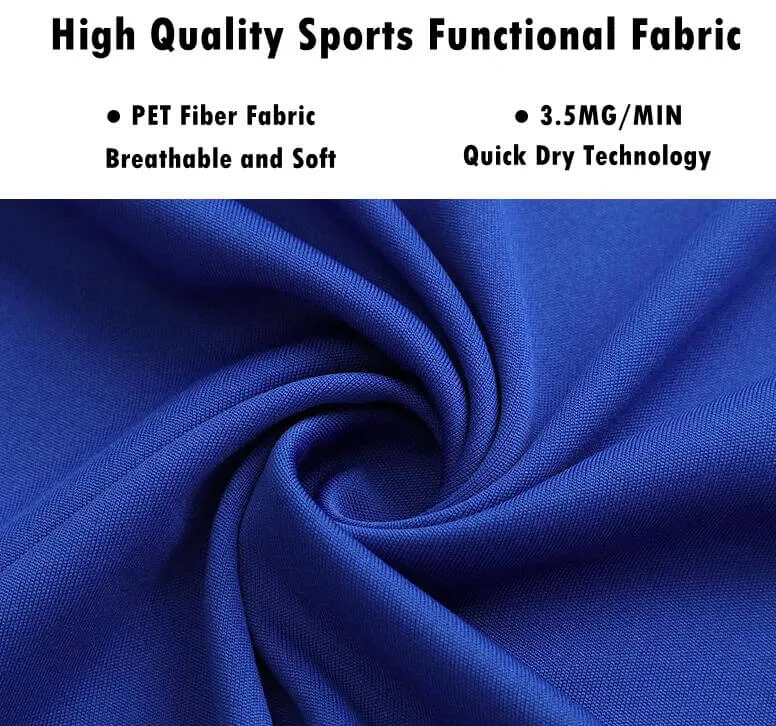 Blue Personalized Logo Football Jerseys for Youth