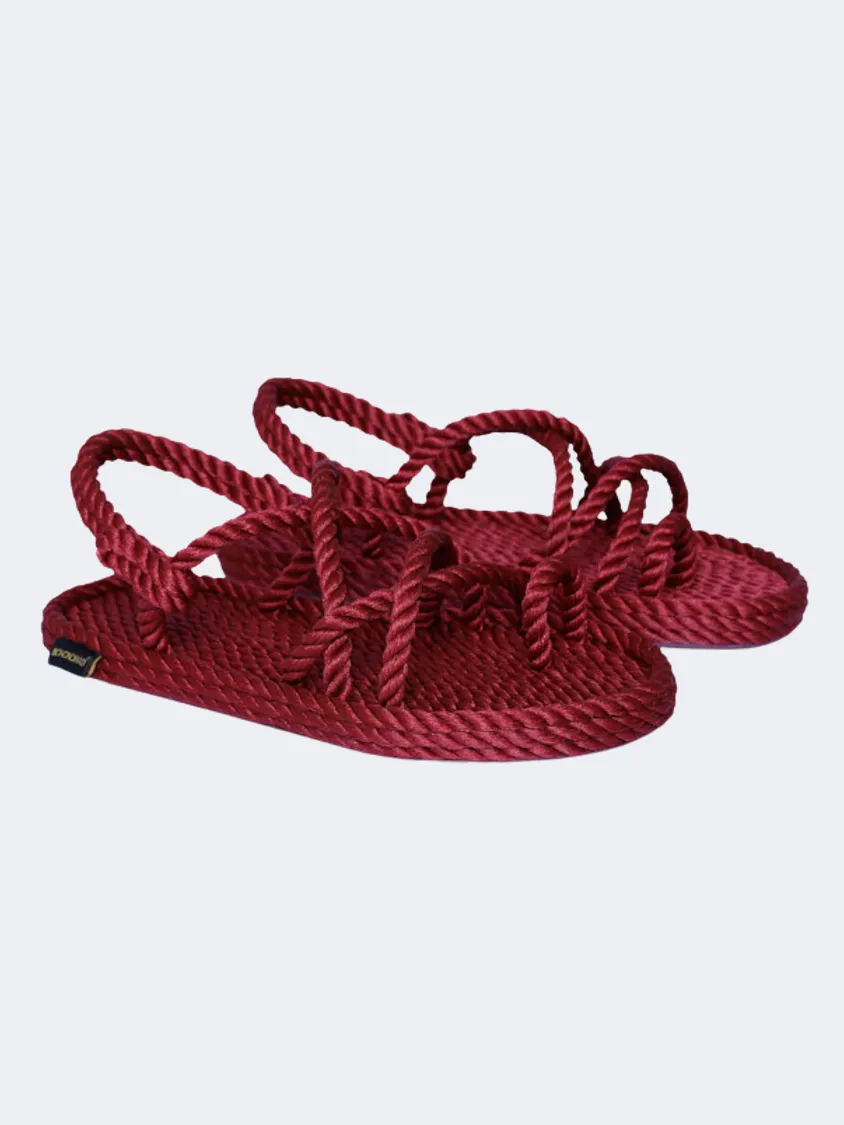 Bohonomad Ibiza Rope Women Lifestyle Sandals Red
