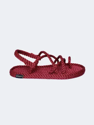 Bohonomad Ibiza Rope Women Lifestyle Sandals Red