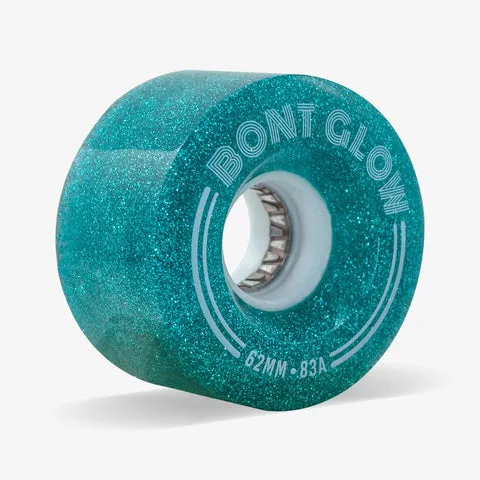 Bont Glow Light Up LED Rollerskate Wheels Pack of 4