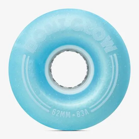 Bont Glow Light Up LED Rollerskate Wheels Pack of 4