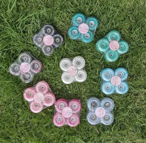 Bont Glow Light Up LED Rollerskate Wheels Pack of 4