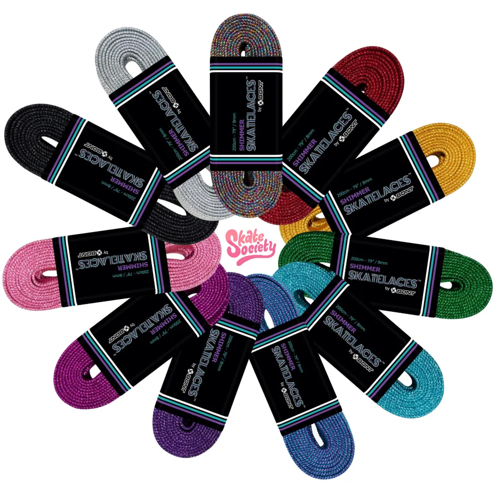 Bont Shimmer Skate Laces 8mm - 79"