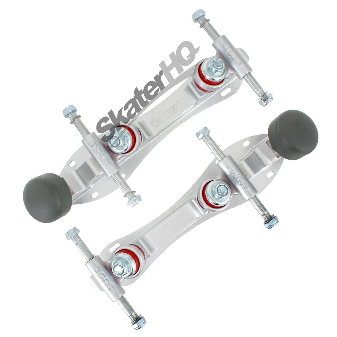 BONT Tracer Derby Plates 8.0 inch - Silver