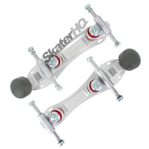 BONT Tracer Derby Plates 8.0 inch - Silver